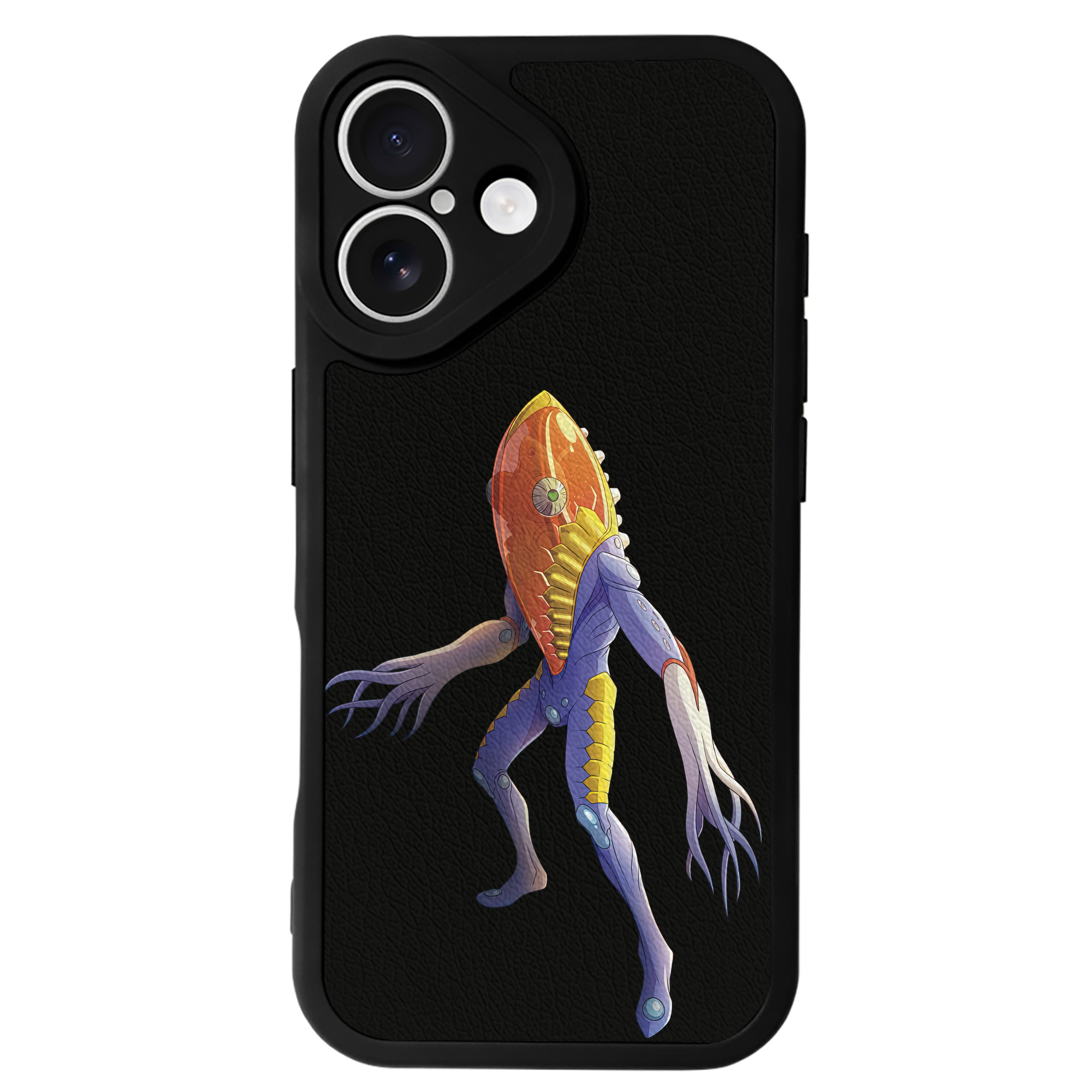 （画像用） ウルトラマン Ultraman 【iPhone 16シリーズ対応】シリコンスマホケース（レザー調） 材質：シリコン